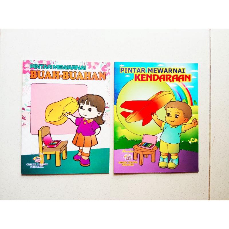 Buku Mewarnai anak tk