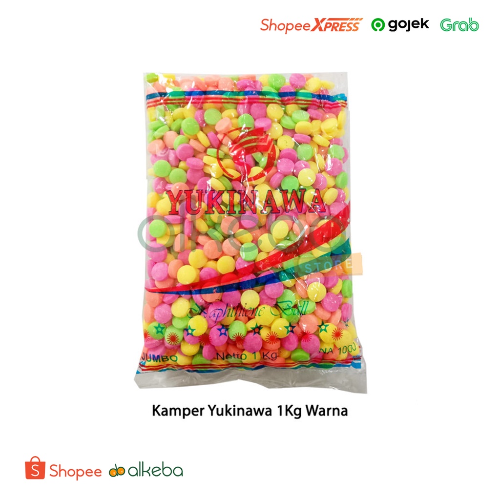 Kamper Yukinawa 1Kg Warna Kamper Napthalene WARNA Kiloan