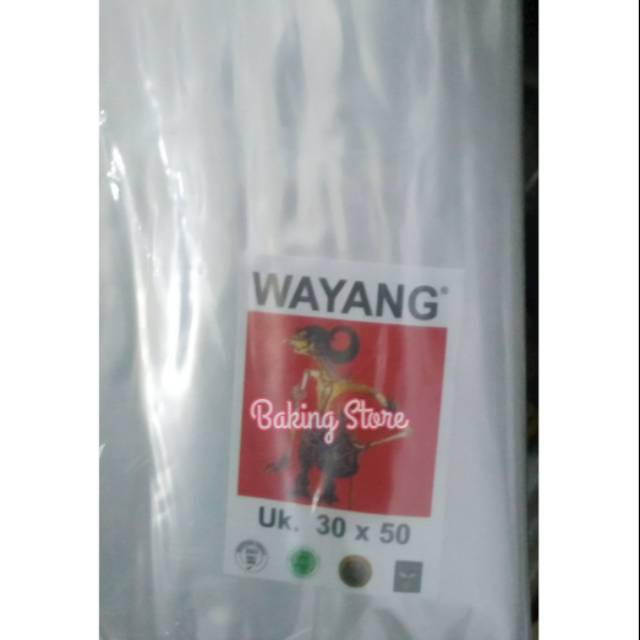 Kantong Plastik PP Wayang Lebar 20cm-60cm