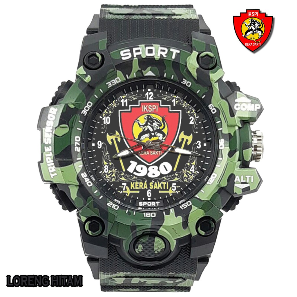 (Exclusive) PERGURUAN IKSPI / KERA SAKTI Loreng Army - Motif 2