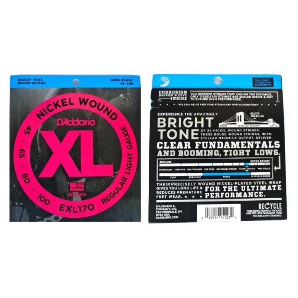 

XL Bass 4 Unik - Diskon Senar Senar 5 Gitar String Daddario Bass