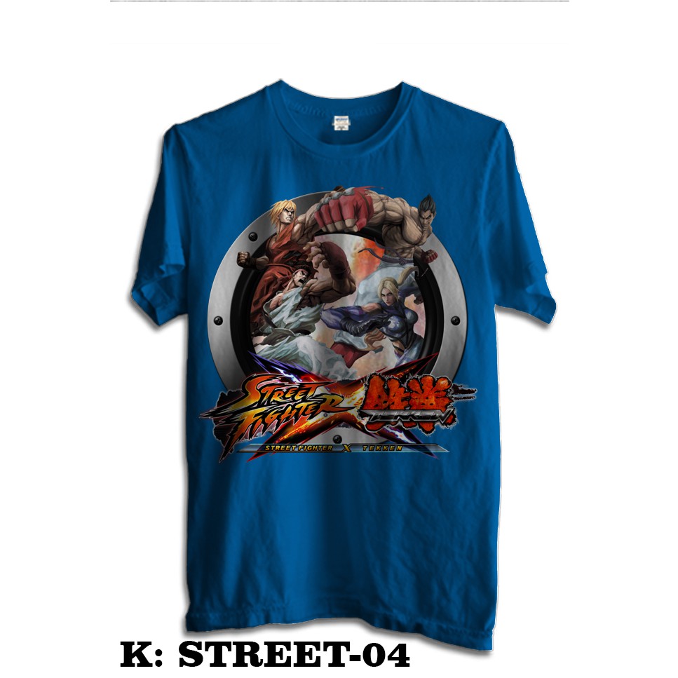 KAOS STREET FIGHTER TSHIRT FILM STREET FIGHTER 04