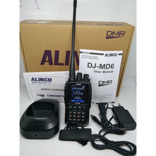 Ht Alinco Dmr Dj MD 6 dual band Digital original japan