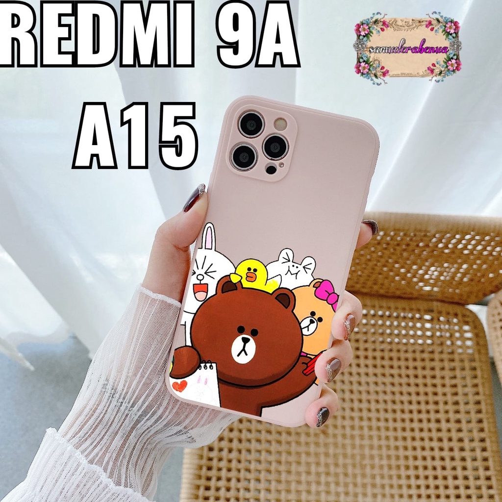 SS015 SOFTCASE BEAR xiaomi redmi 4a 3 5a 6a 8a 8 9a 9c 9 poco m2 SB1255