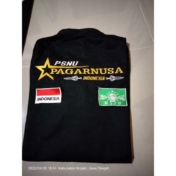pagar nusa-baju/seragam/sakral bordir pagar nusa