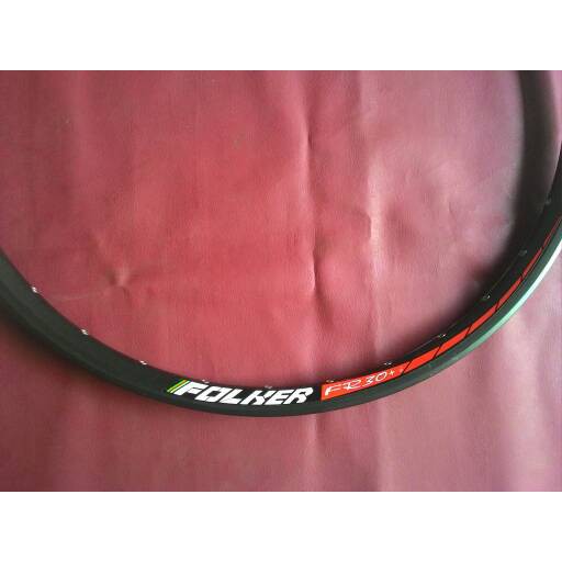 Rims 26 Folker FR30 hitam
