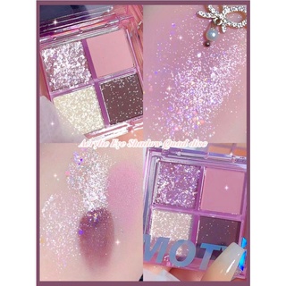 MOTY Eyeshadow 4 Warna High quality ingredients with silky shine color XX056