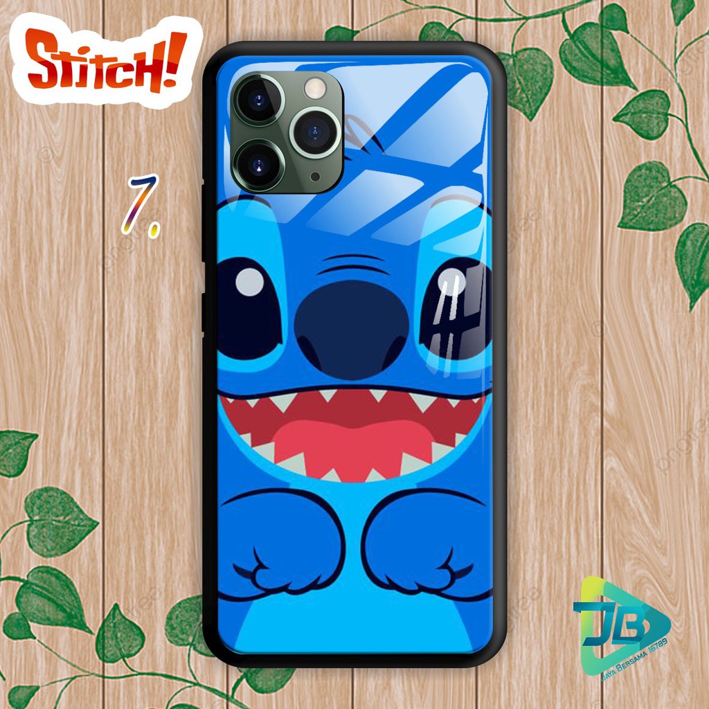 SOFTCASE BACK CASE GLASS KACA STITCH OPPO A83 F1+ F1S F3 F3+ F5 F5 YOUTH F9 F11 F11 PRO JB3418