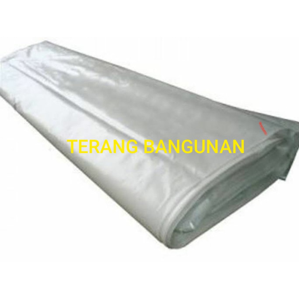 PLASTIK COR BENING/PLASTIK BANGUNAN BENING 2 LAPIS (HARGA PER METER)