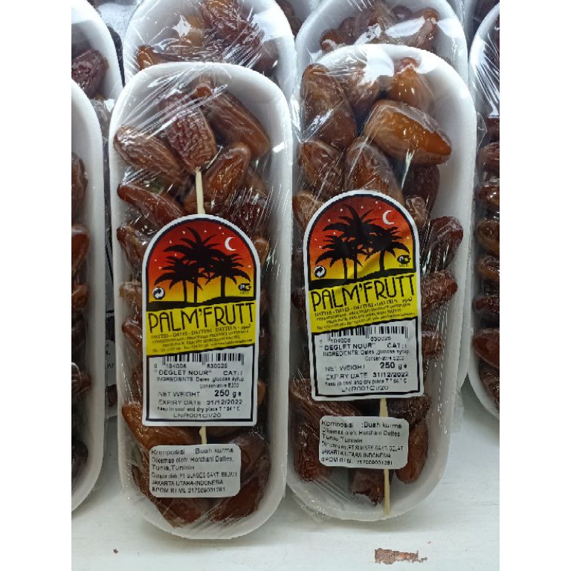 

Palm Frutt Kurma 250gr/Kurma Sate /Kurma Import