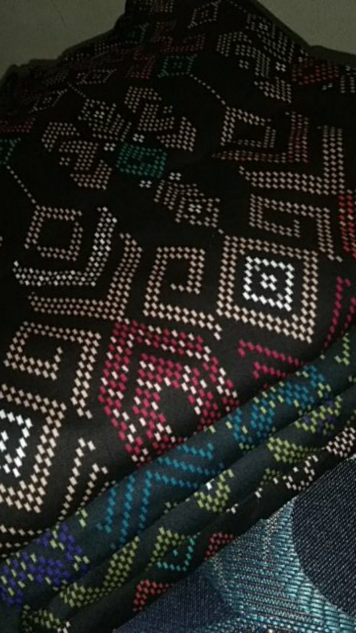 Jasmineolshop Batik Couple Modern Cewek Cowok Songket Masa Kini