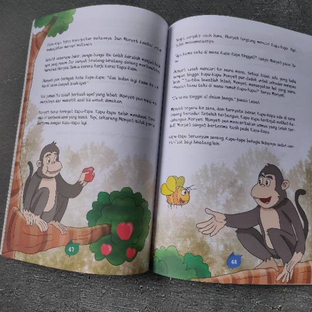 Buku Anak Dongeng Fabel Karakter Anak: Persahabatan Binatang-5