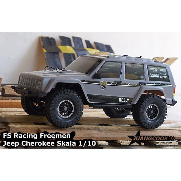RC Crawler Adventure FS FreeMan ARTR Tanpa Baterai Charger
