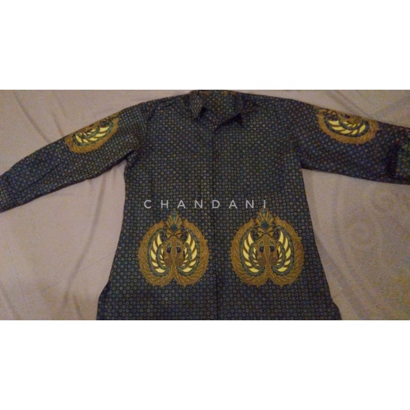 chandani.id • KEMEJA BATIK &amp; ROK SEPAN BATIK • couple kondangan sarimbit