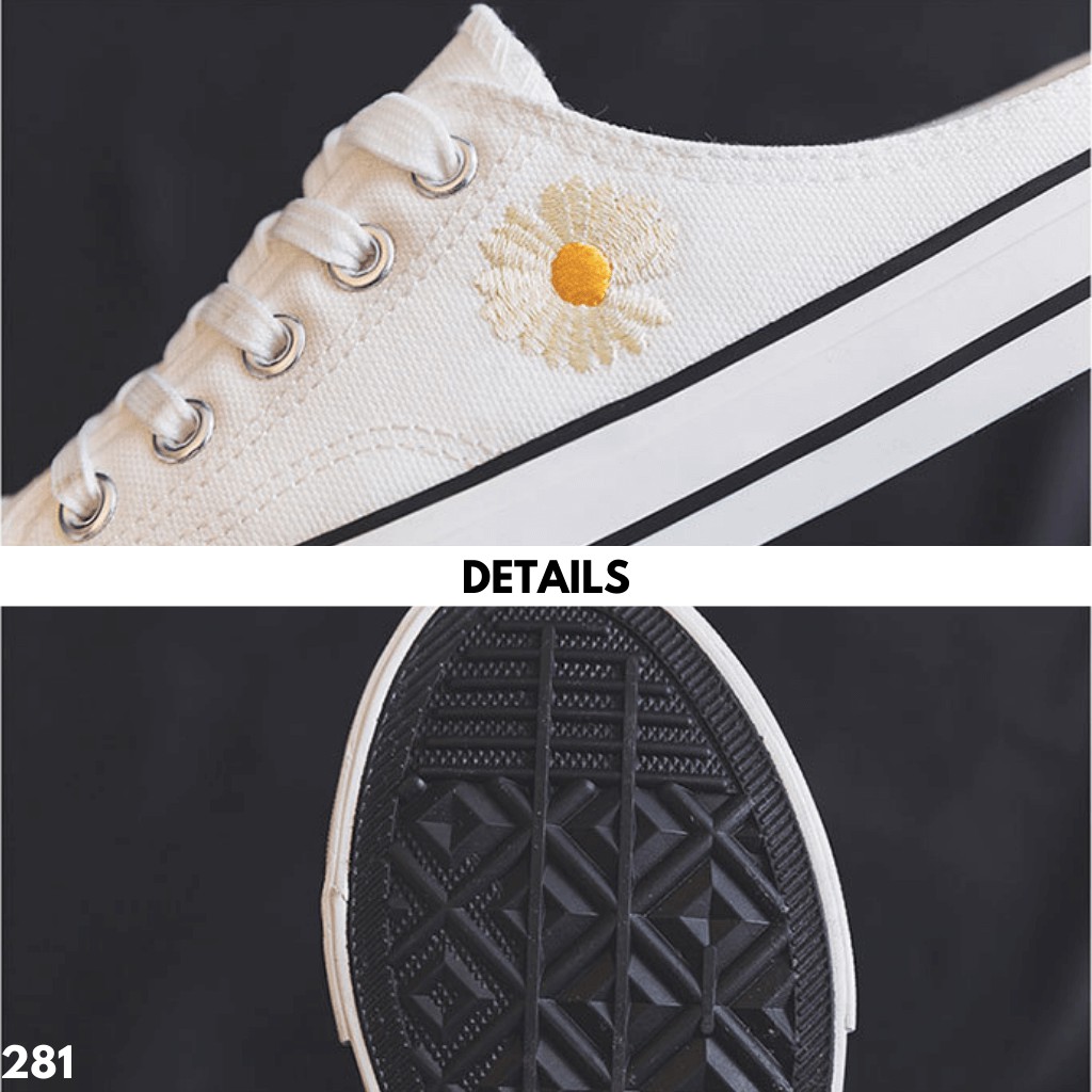 SEPATU SNEAKERS SELOP WANITA PRAKTIS MODEL KEKINIAN LITTLE DAISY LUCU PRAKTIS #281