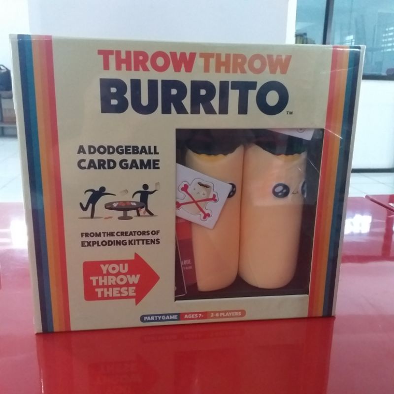 throw throw burrito board game