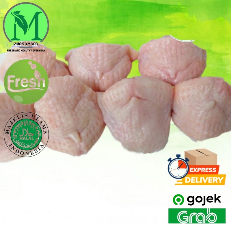 

Daging Ayam Brutu Ayam Potong Broiler Segar [1KG] Bukan Frozen Ayam Broiler Utuh Potong Jogja