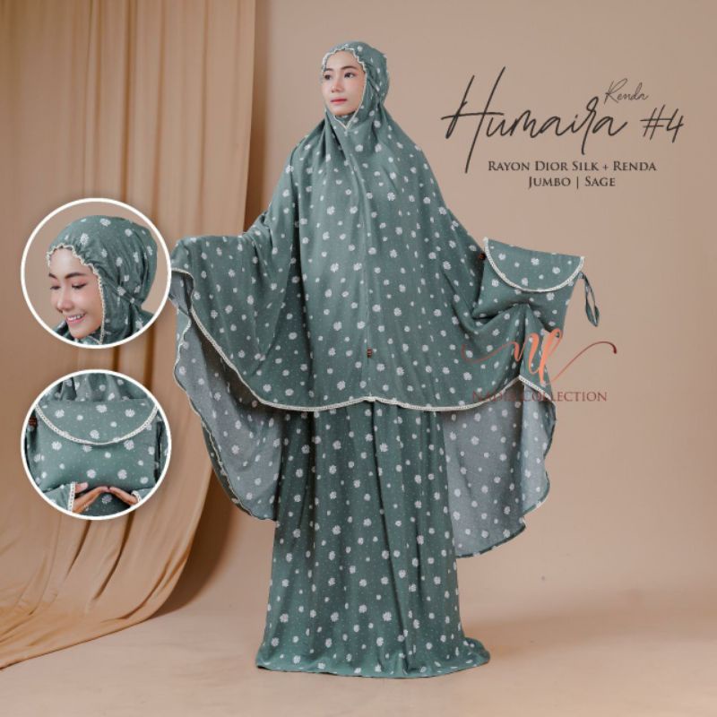Rekomendasi mukena motif polkadot, bahan rayon adem, bagus, nyaman dipakai, dan mewah asli Indonesia