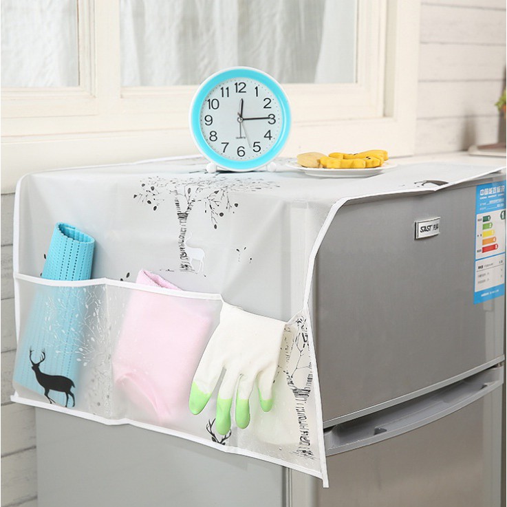 Travelmate Taplak Penutup Kulkas Waterproof Cover refrigator Storage Pouch