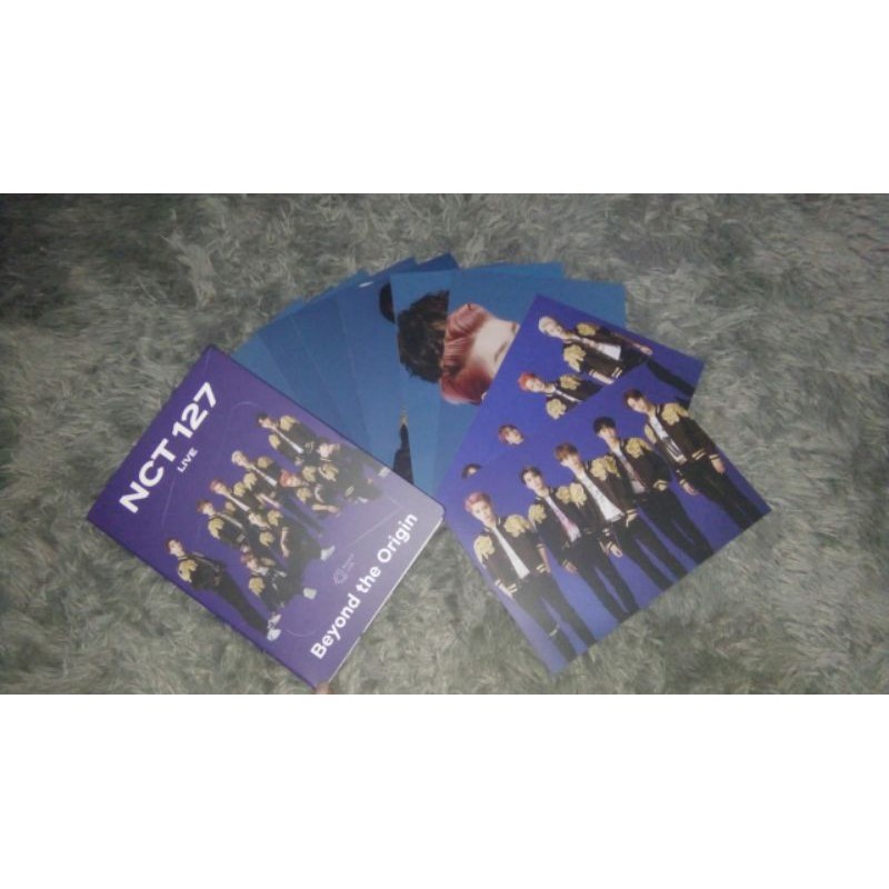 READYSTOCK POSTCARD BOOK BEYOND LIVE NCT127