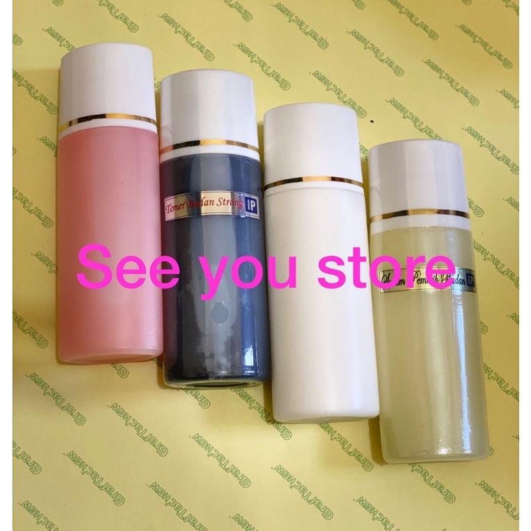 PAKET KOMPLIT TONER BADAN STRONG SABUN DOSTING HB PAGI SERUM BADAN DOSTING SUPER