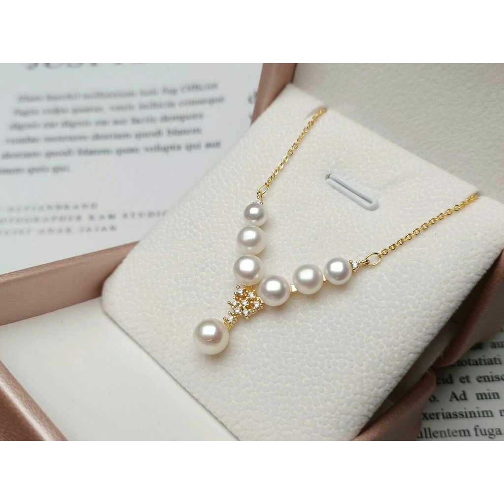 KALUNG MUTIARA AIR TAWAR BERSERTIFIKAT, KALUNG WANITA MUTIARA ASLI, KALUNG CANTIK, ORI, LOMBOK, KADO