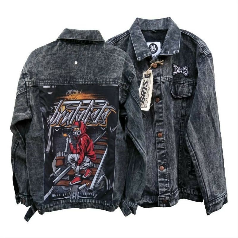 JEKET JEANS KRAKTER✓JEKET JEANS PRIA✓JEKET JEANS✓