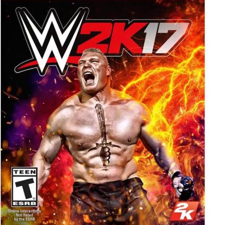 Semuanya baru--Kaset DVD game ps3 WWE 2K17