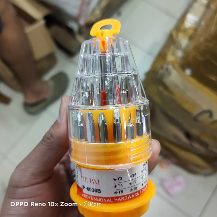 New obeng hp botol besar tei pai kualitas sedang bagus