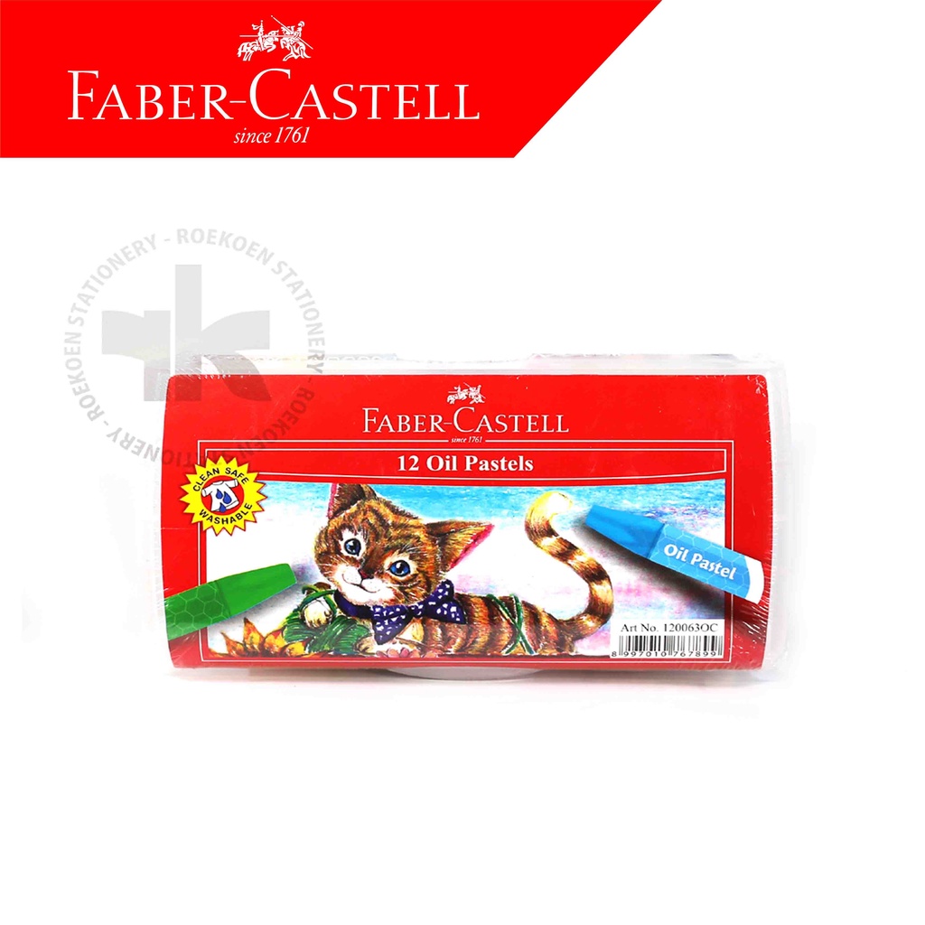 

Faber Castell Oil Pastel 12 Warna Hexagonal ECO 120063OC