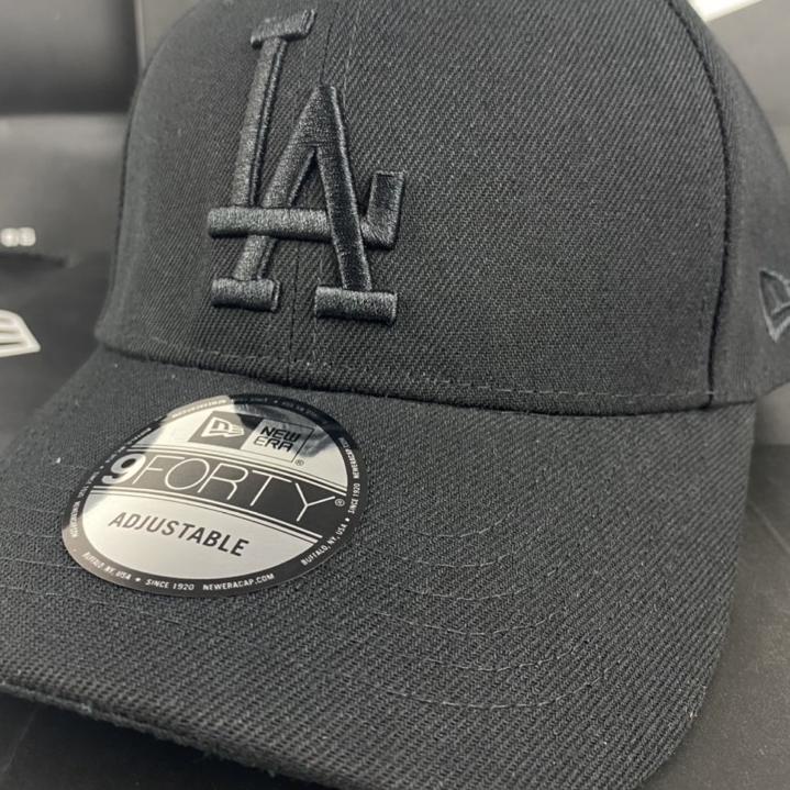 TERLARIS Topi NY LA Doodgers MLB Baseball Hitam Emas / Black Gold Premium Import CX