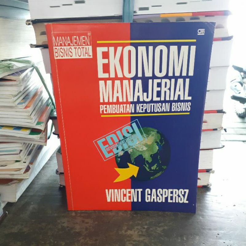 

BUKU ORIGINAL EKONOMI MANAJERIAL VINCENT