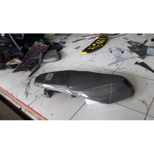 Jok vario 150 variasi kulit karbon keflar