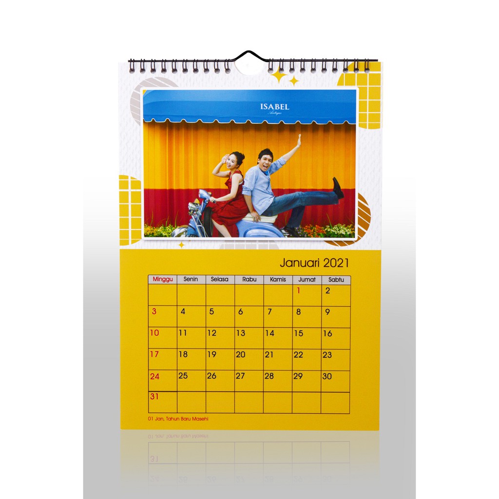 Kalender Dinding Custom
