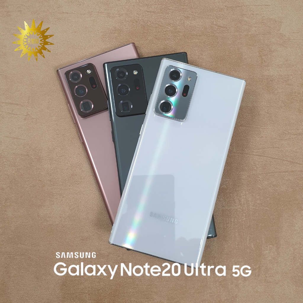 Samsung Galaxy Note 20 ULTRA 5G GARANSI IMEI 1 TAHUN 12 GB / 256 / 128 GB ORIGINAL SECOND