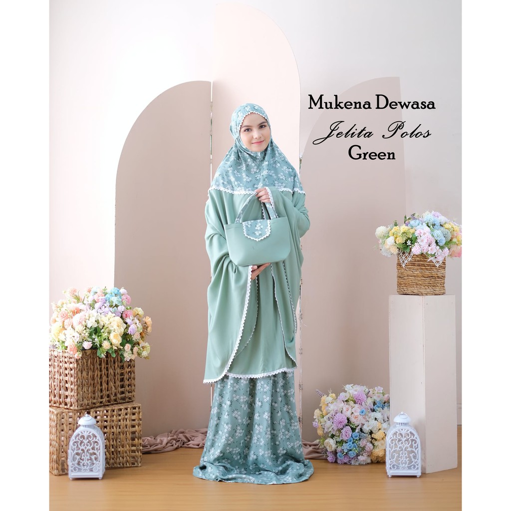 Mukena Dewasa Rayon Traveling Jelita