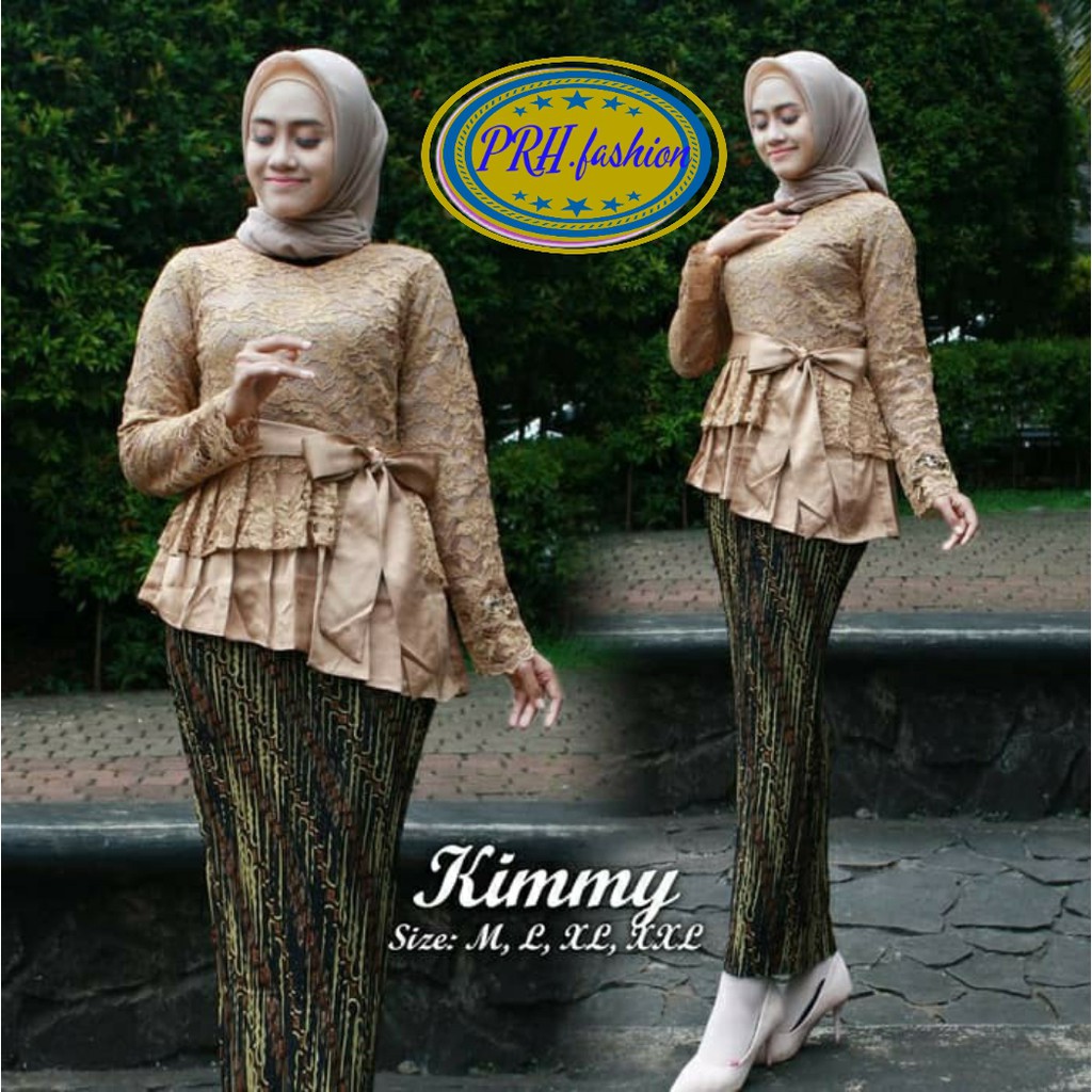 SETELAN KEBAYA / KIMMY / KEBAYA MODERN / KEBAYA BRUKAT ...