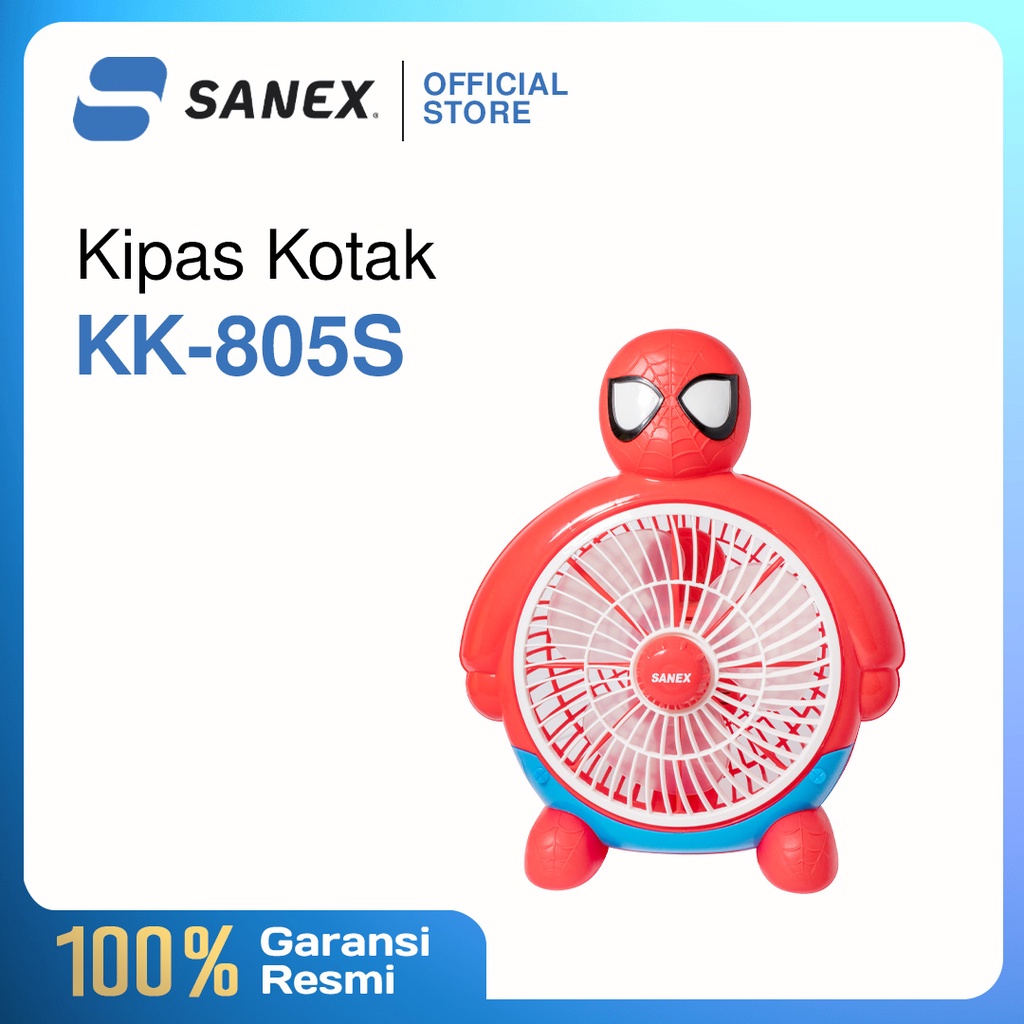 SANEX 8 inch Kipas Angin Karakter Listrik KK-805S