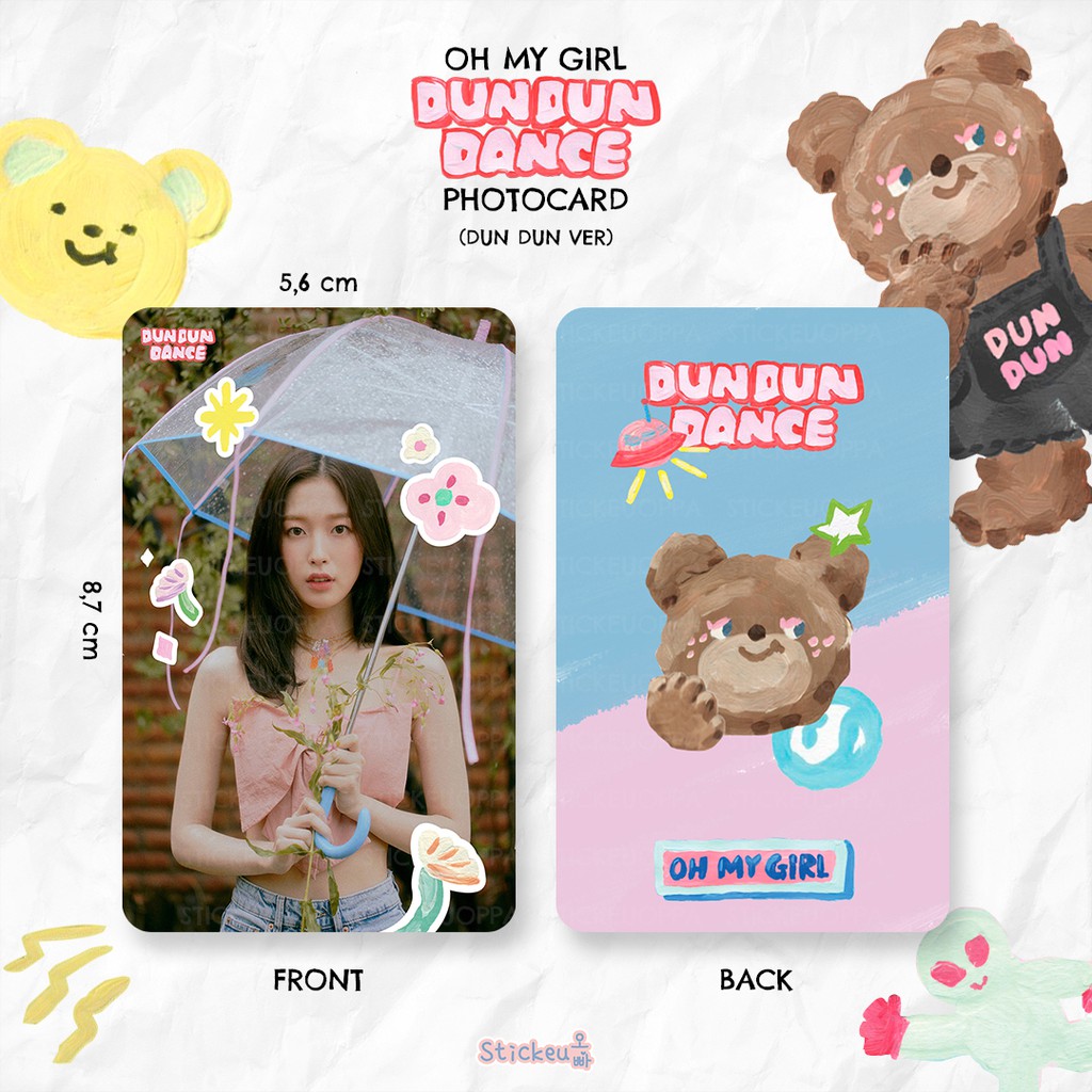 Photocard Oh My Girl Dun Dun Dance (Dun Dun Ver)