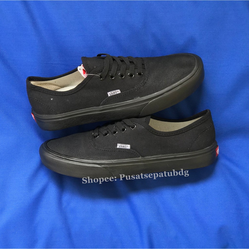 Sepatu Vans Authentic Full Black