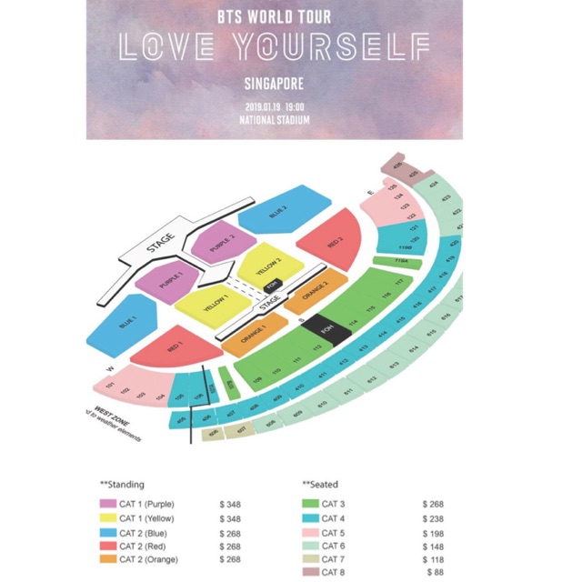 Bts World Tour Singapore