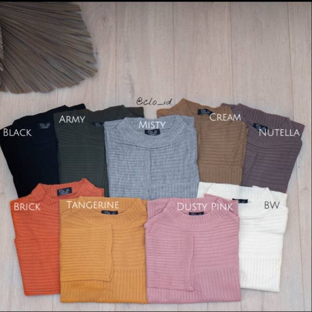 Sweater By Clo Id Warna Bw Shopee Indonesia
