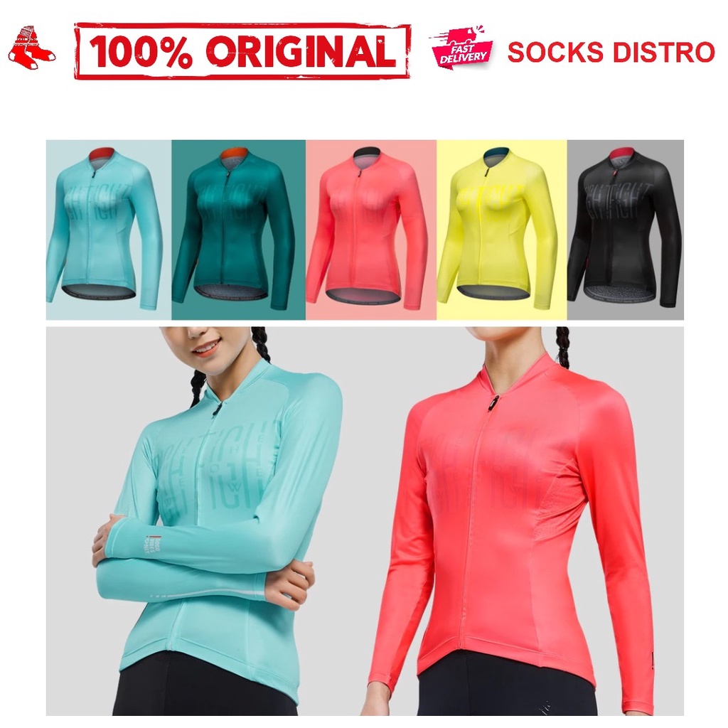 JERSEY SEPEDA SANTIC WANITA LENGAN PANJANG LIZI WL1C01124