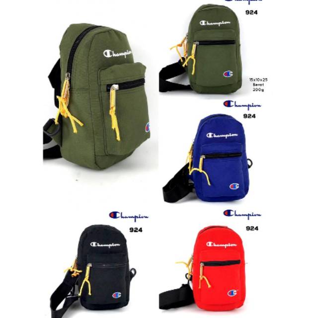 Tas Selempang  pria  : *champion*