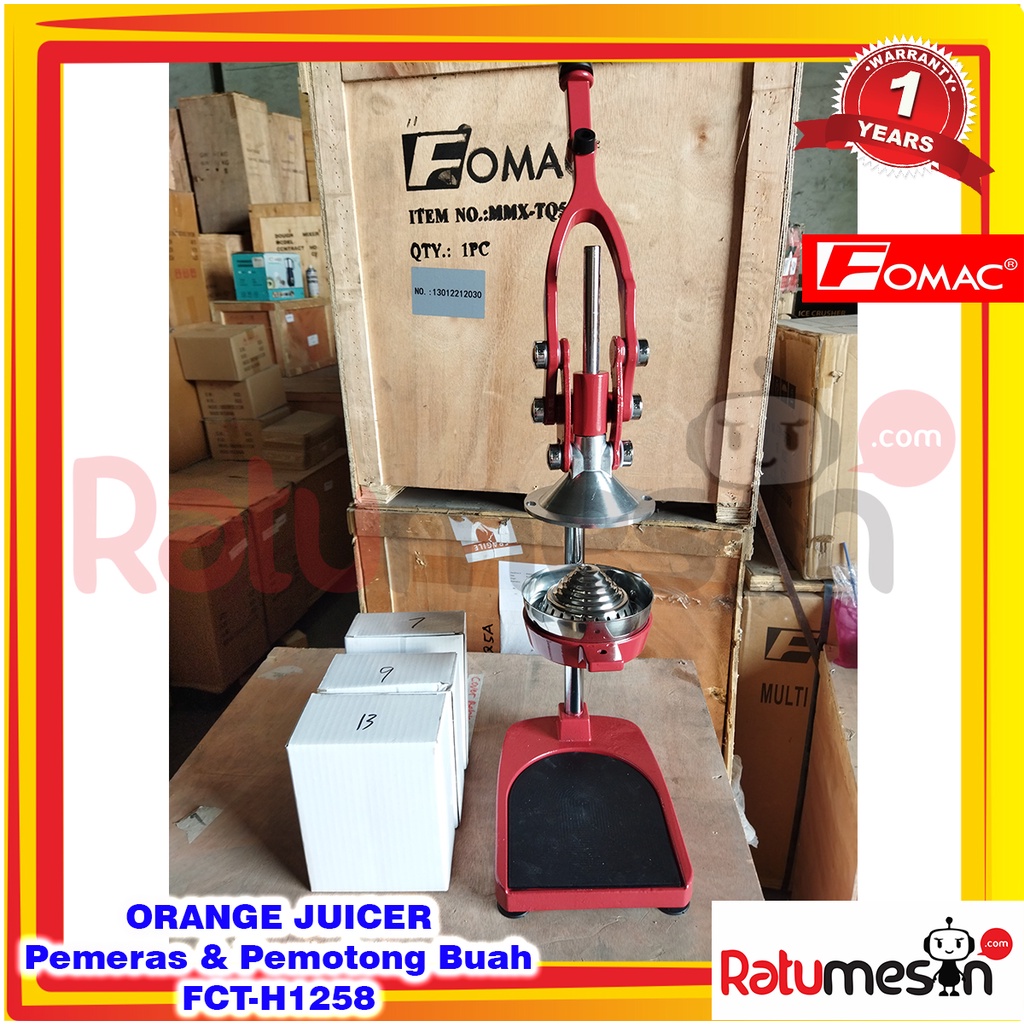 Manual Orange Juicer / Alat Peras Jeruk & Pemotong Buah FCT-H1258 FOMAC