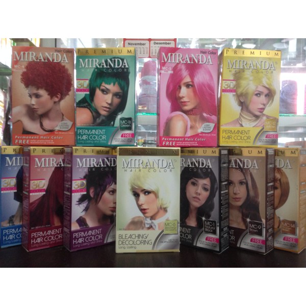 Miranda Hair Color / Semir Rambut / Cat Rambut Miranda Kecil 30 ml