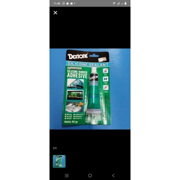 

Lem Dextone Silicone Sealant/Silicon Rubber/ lem kaca