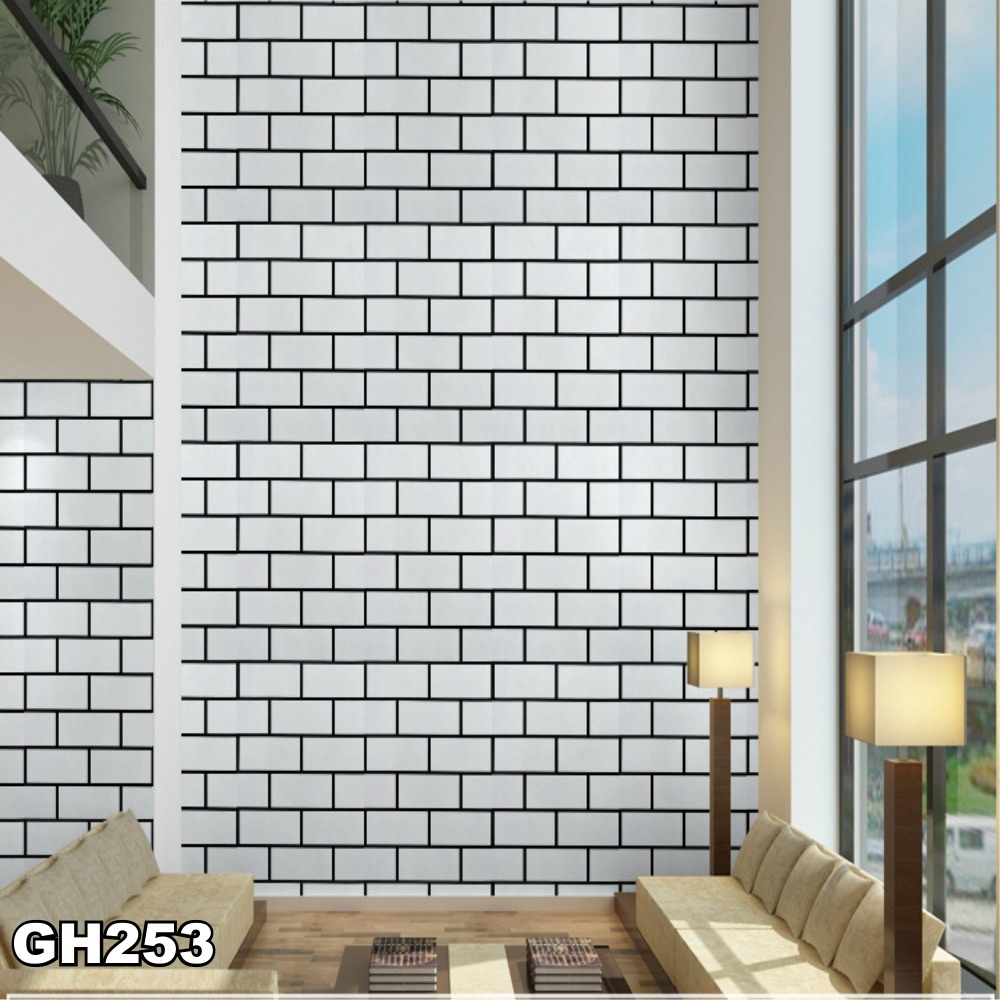 Wallpaper Dinding Karakter Hello Kitty Premium Size 45cm X 10 Meter Wallstiker Motif 3D Kotak Stiker Dinding Kamar Tidur Wallpaper Ruang Tamu HOME INTERIOR STORE-GH253