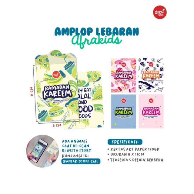 

Amplop Lebaran Afrakids