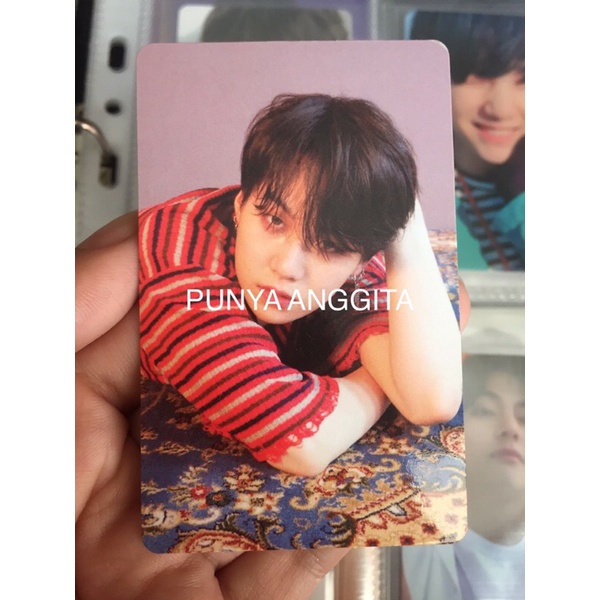 BTS SUGA/YOONGI Love Yourself Tear O/ ly tear o official photocard